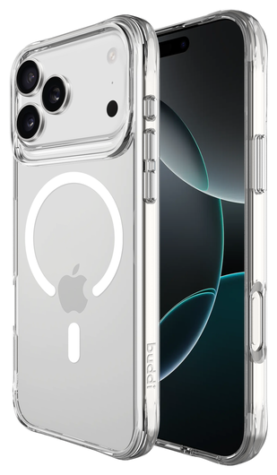 Buddi Core Apple iPhone 17 Pro Max Hoesje MagSafe Back Cover Transparant afbeelding 1