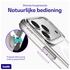 Buddi Core Apple iPhone 17 Pro Max Hoesje MagSafe Back Cover Transparant afbeelding 5