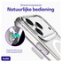 Buddi Core Apple iPhone 17 Pro Max Hoesje MagSafe Back Cover Matte Transparant afbeelding 5