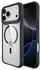 Buddi Hybrid Apple iPhone 17 Pro Max Hoesje MagSafe Back Cover Transparant Zwart