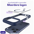 Buddi Hybrid iPhone 17 Pro Max Hoesje MagSafe Back Cover Matched Blauw afbeelding 7