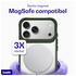 Buddi Hybrid iPhone 17 Pro Max Hoesje MagSafe Back Cover Transparant Groen afbeelding 3