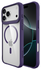 Buddi Hybrid Apple iPhone 17 Pro Max Hoesje MagSafe Back Cover Transparant Paars