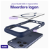 Buddi Hybrid iPhone 17 Pro Max Hoesje MagSafe Back Cover Matte Blauw afbeelding 7