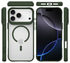 Buddi Hybrid Apple iPhone 17 Pro Max Hoesje MagSafe Back Cover Matte Groen afbeelding 9