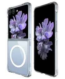 Buddi Core Samsung Galaxy Z Flip 7 Hoesje MagSafe Back Cover Transparant afbeelding