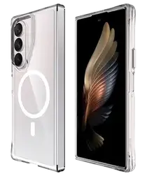 Buddi Core Samsung Galaxy Z Fold 7 Hoesje MagSafe Back Cover Transparant afbeelding