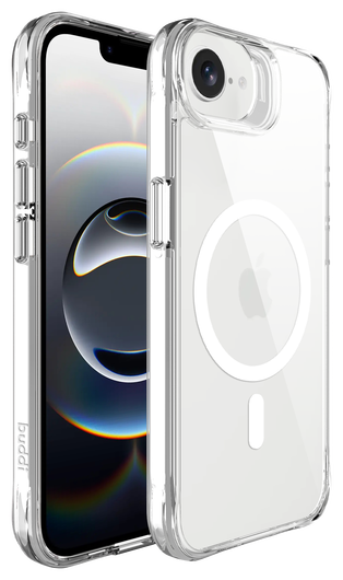 Buddi Core Apple iPhone 16e Hoesje MagSafe Back Cover Transparant afbeelding 2