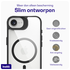 Buddi Hybrid Apple iPhone 16e Hoesje MagSafe Back Cover Transparant Zwart afbeelding 6