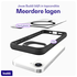Buddi Hybrid Apple iPhone 16e Hoesje MagSafe Back Cover Transparant Zwart afbeelding 7