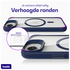 Buddi Hybrid Apple iPhone 16e Hoesje MagSafe Back Cover Transparant Blauw afbeelding 5