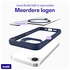 Buddi Hybrid Apple iPhone 16e Hoesje MagSafe Back Cover Transparant Blauw afbeelding 7