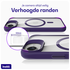 Buddi Hybrid Apple iPhone 16e Hoesje MagSafe Back Cover Transparant Paars afbeelding 5