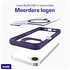 Buddi Hybrid Apple iPhone 16e Hoesje MagSafe Back Cover Transparant Paars afbeelding 7