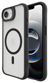 Buddi Hybrid Apple iPhone 16e Hoesje MagSafe Back Cover Matte Zwart