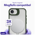 Buddi Hybrid Apple iPhone 16e Hoesje MagSafe Back Cover Matte Groen afbeelding 3