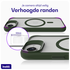Buddi Hybrid Apple iPhone 16e Hoesje MagSafe Back Cover Matte Groen afbeelding 5