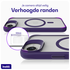 Buddi Hybrid Apple iPhone 16e Hoesje MagSafe Back Cover Matte Paars afbeelding 5