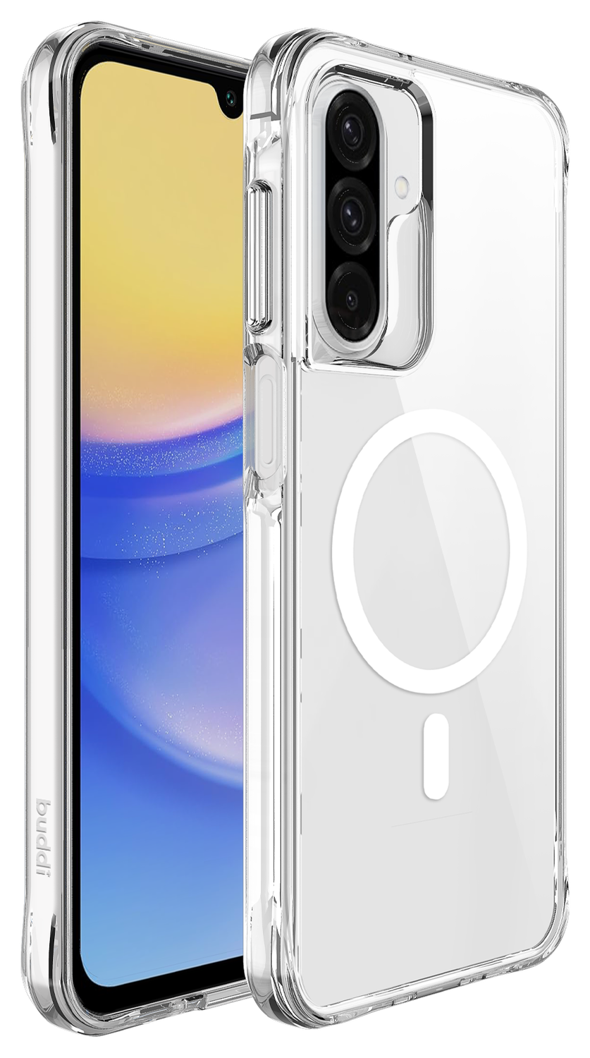 Buddi Core Samsung Galaxy A16 / A26 Hoesje MagSafe Back Cover Transparant afbeelding 8