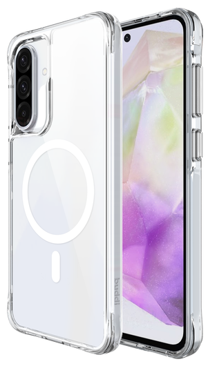 Buddi Core Samsung Galaxy A56 / A36 Hoesje MagSafe Back Cover Transparant afbeelding 1