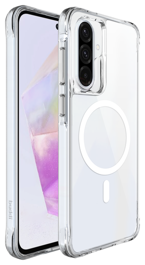 Buddi Core Samsung Galaxy A56 / A36 Hoesje MagSafe Back Cover Transparant afbeelding 8