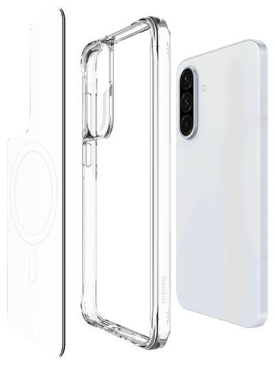 Buddi Core Samsung Galaxy A56 / A36 Hoesje MagSafe Back Cover Transparant afbeelding 9