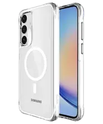 Buddi Core Samsung Galaxy A55 Hoesje MagSafe Back Cover Transparant afbeelding