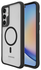 Buddi Hybrid Samsung Galaxy A55 Hoesje MagSafe Back Cover Matte Zwart afbeelding 1
