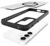 Buddi Hybrid Samsung Galaxy A55 Hoesje MagSafe Back Cover Matte Zwart afbeelding 10