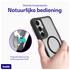 Buddi Hybrid Samsung Galaxy A55 Hoesje MagSafe Back Cover Matte Zwart afbeelding 4