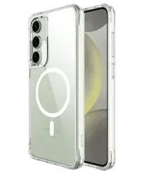 Buddi Core Samsung Galaxy S24 FE Hoesje MagSafe Back Cover Transparant afbeelding