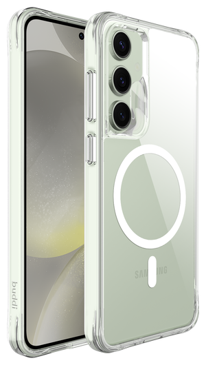Buddi Core Samsung Galaxy S24 FE Hoesje MagSafe Back Cover Transparant afbeelding 8