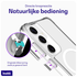 Buddi Core Samsung Galaxy S25 / S24 Hoesje MagSafe Back Cover Transparant afbeelding 5