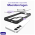 Buddi Hybrid Samsung Galaxy S25 / S24 Hoesje MagSafe Transparant Zwart afbeelding 7
