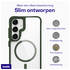 Buddi Hybrid Samsung Galaxy S25 / S24 Hoesje MagSafe Transparant Groen afbeelding 6