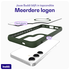 Buddi Hybrid Samsung Galaxy S25 / S24 Hoesje MagSafe Transparant Groen afbeelding 7