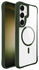 Buddi Hybrid Samsung Galaxy S25 / S24 Hoesje MagSafe Transparant Groen afbeelding 8