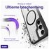 Buddi Hybrid Samsung Galaxy S25 / S24 Hoesje MagSafe Matte Zwart afbeelding 2