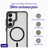 Buddi Hybrid Samsung Galaxy S25 / S24 Hoesje MagSafe Matte Zwart afbeelding 6