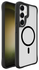 Buddi Hybrid Samsung Galaxy S25 / S24 Hoesje MagSafe Matte Zwart afbeelding 8