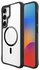 Buddi Hybrid Samsung Galaxy S25 Plus / S24 Plus Hoesje MagSafe Transparant Zwart afbeelding 1