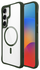 Buddi Hybrid Samsung Galaxy S25 Plus / S24 Plus Hoesje MagSafe Transparant Groen
