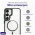 Buddi Hybrid Samsung Galaxy S25 Plus / S24 Plus Hoesje MagSafe Transparant Groen afbeelding 6