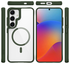 Buddi Hybrid Samsung Galaxy S25 Plus / S24 Plus Hoesje MagSafe Transparant Groen afbeelding 9