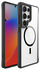 Buddi Hybrid Samsung Galaxy S25 Ultra Hoesje MagSafe Transparant Zwart afbeelding 8