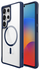 Buddi Hybrid Samsung Galaxy S25 Ultra Hoesje MagSafe Transparant Blauw