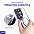 Buddi Hybrid Samsung Galaxy S25 Ultra Hoesje MagSafe Transparant Blauw afbeelding 4