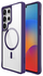 Buddi Hybrid Samsung Galaxy S25 Ultra Hoesje MagSafe Transparant Paars afbeelding 1