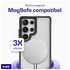 Buddi Hybrid Samsung Galaxy S25 Ultra Hoesje MagSafe Matte Zwart afbeelding 3