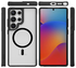 Buddi Hybrid Samsung Galaxy S25 Ultra Hoesje MagSafe Matte Zwart afbeelding 9